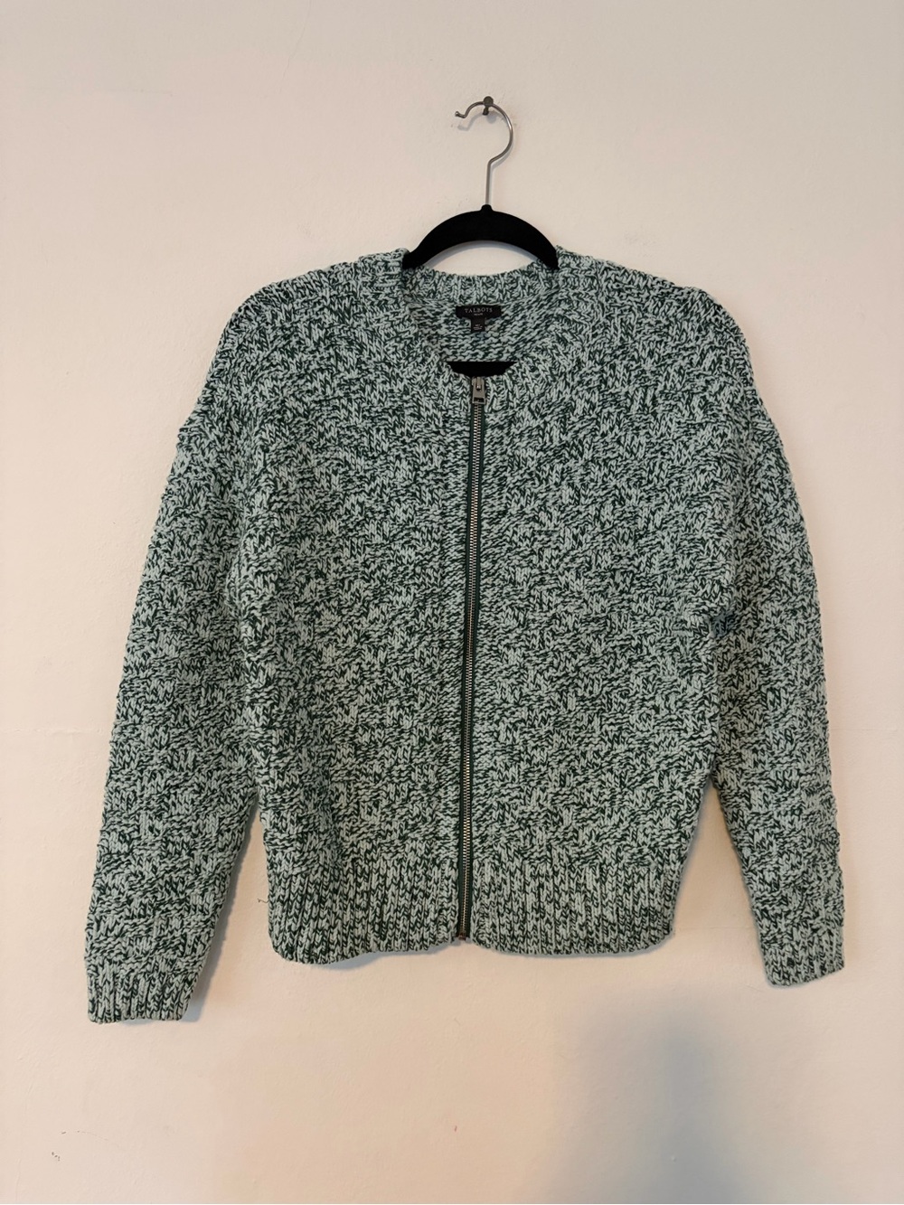 Talbot’s Green Marled Sweater
